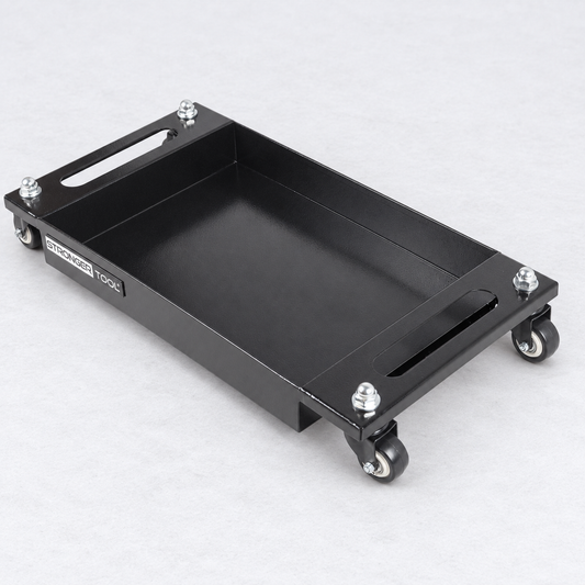 RT-4030 Low-Profile Rolling Tool Tray – Compact Steel Workshop Tray