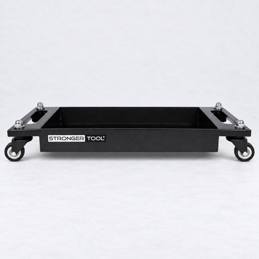 RT-4030 Low-Profile Rolling Tool Tray – Compact Steel Workshop Tray