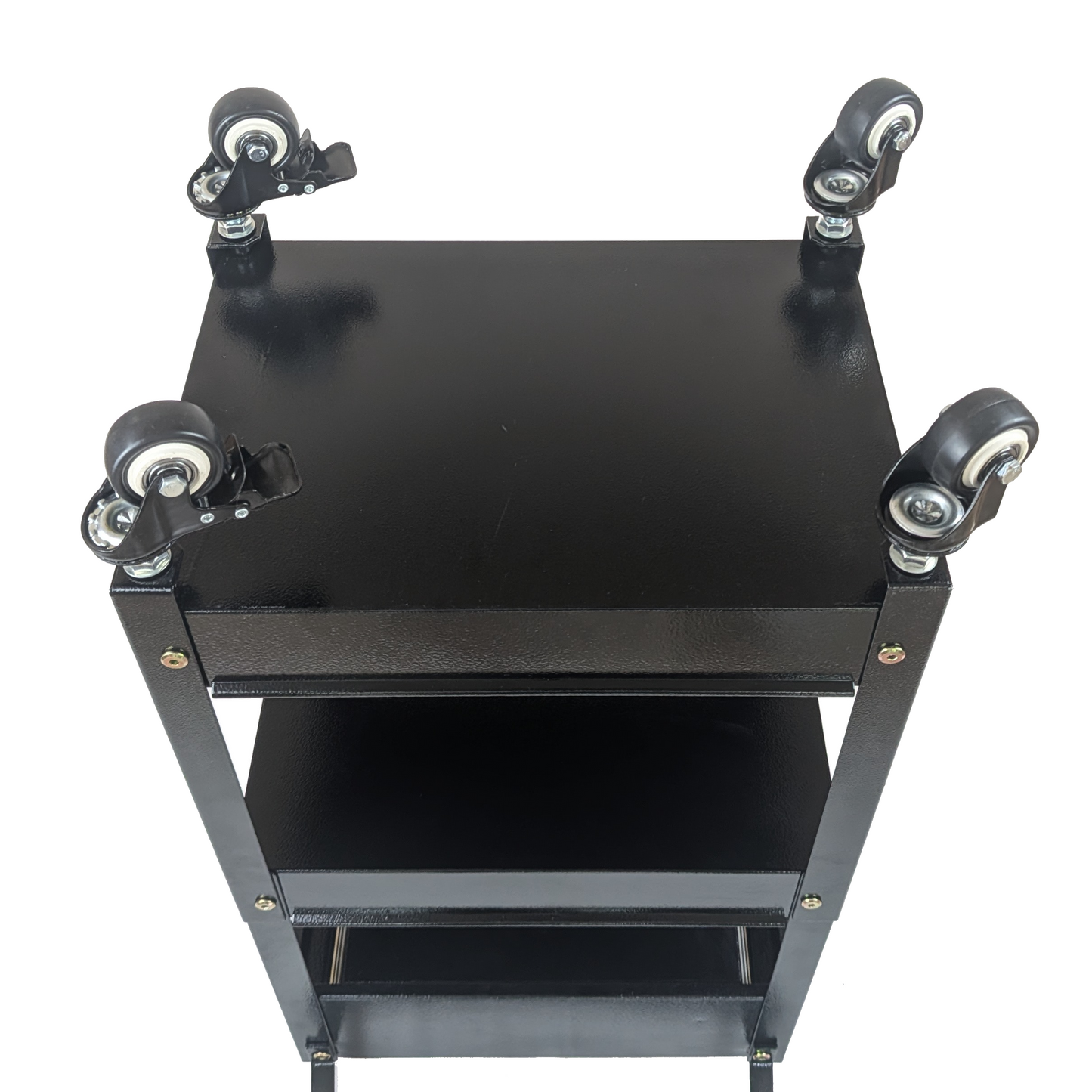 TC2-210 Compact Tool Cart 2-Tier with Lockable Drawer