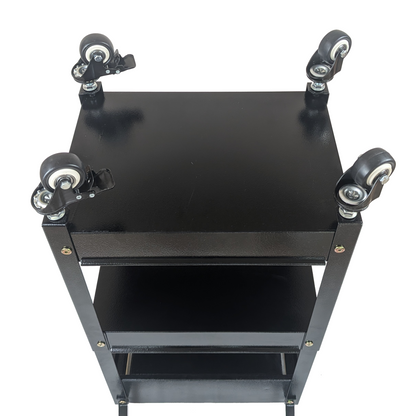 TC2-210 Compact Tool Cart 2-Tier with Lockable Drawer