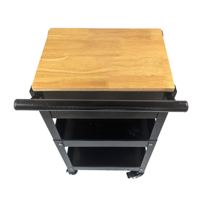 TC2-210 Compact Tool Cart 2-Tier with Lockable Drawer