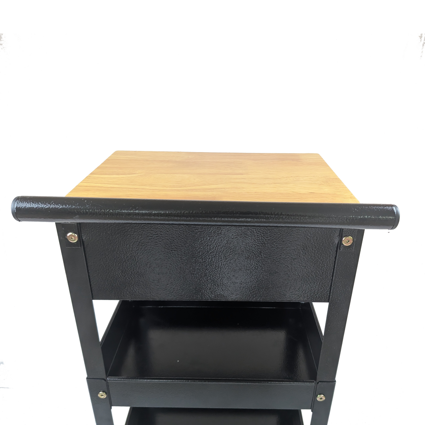 TC2-210 Compact Tool Cart 2-Tier with Lockable Drawer