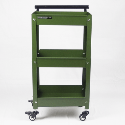 TC3-300 Compact Tool Cart 3-Tier Heavy Duty Workshop Trolley