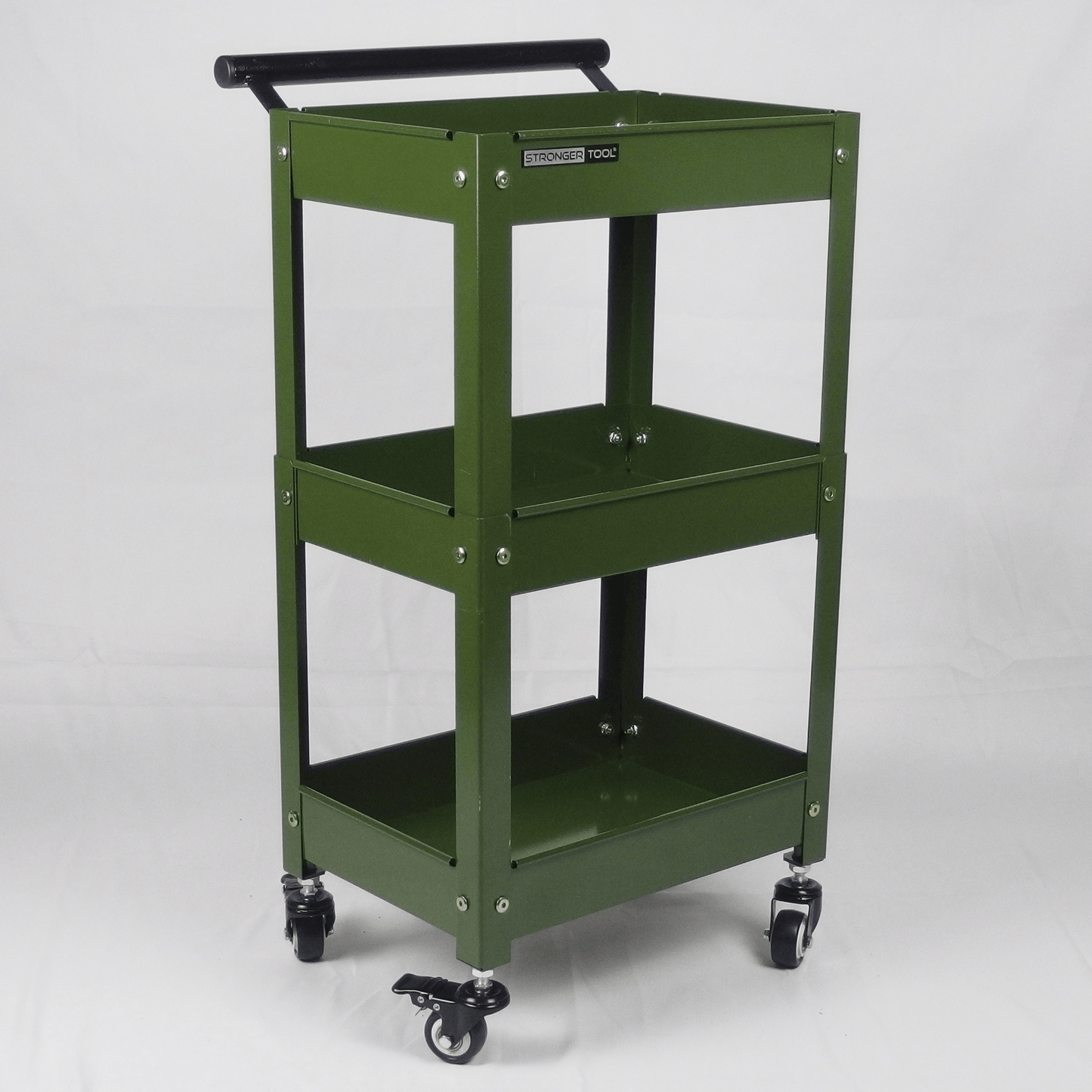 Compact Tool Cart & Low-profile Rolling Tray | TC3-3-300 & RT-4030