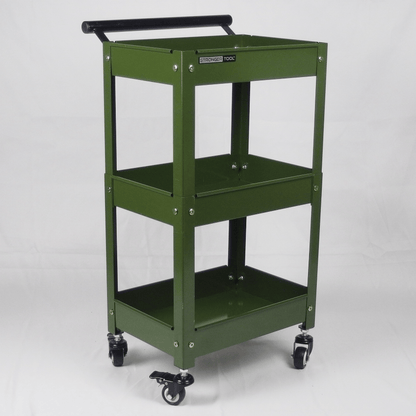 Compact Tool Cart & Low-profile Rolling Tray | TC3-3-300 & RT-4030