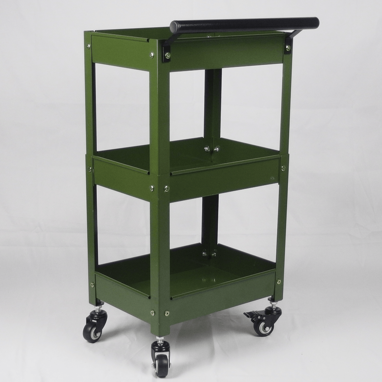 TC3-300 Compact Tool Cart 3-Tier Heavy Duty Workshop Trolley