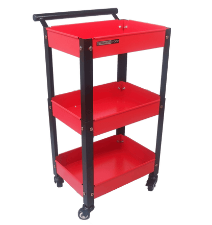 Compact Tool Cart & Low-profile Rolling Tray | TC3-3-300 & RT-4030